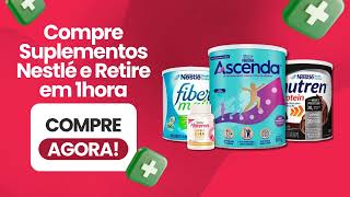 Compre suplementos Nestlé e retire em 1 hora!