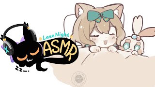 【ASMR】Ear massage and tapping layered = v =