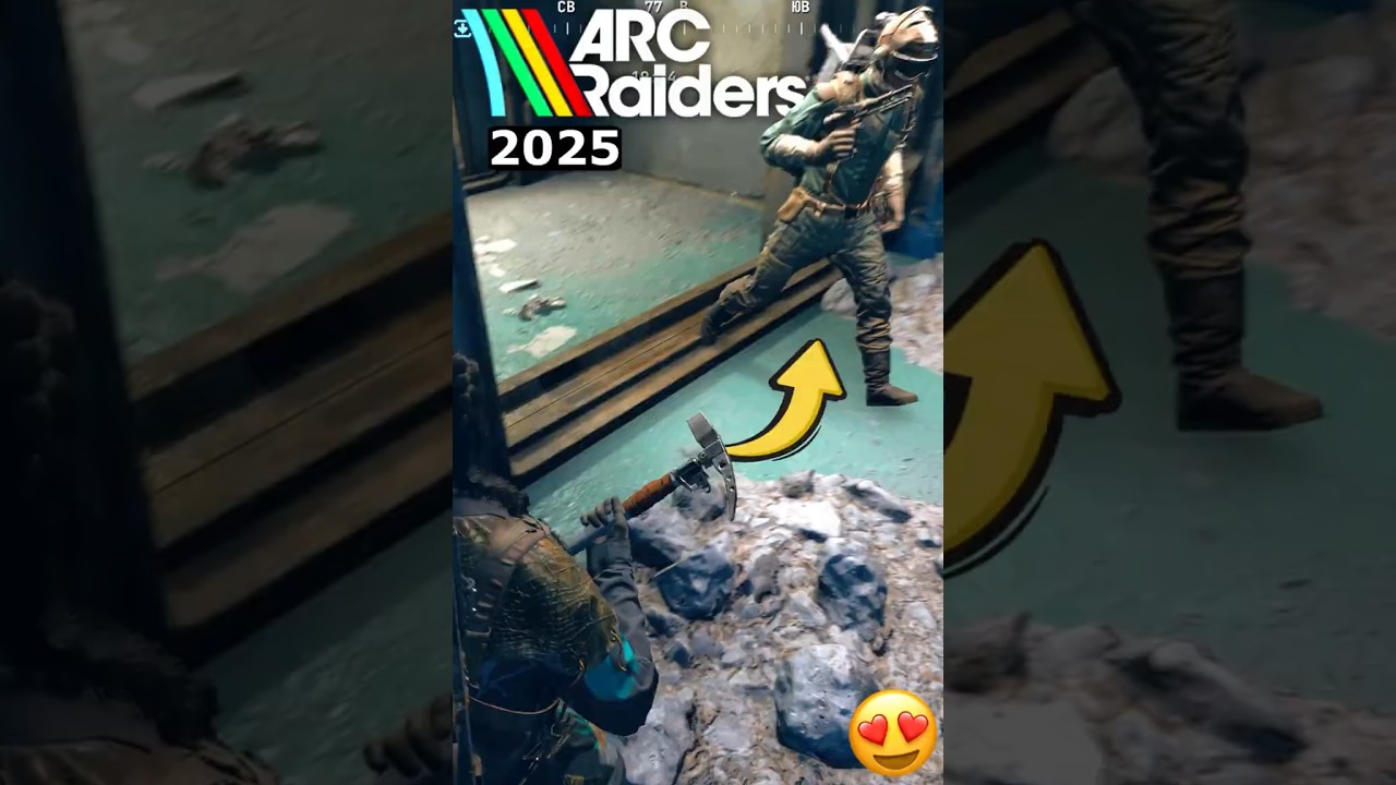 BEST Weapon in ARC Raiders 😍 So Satisfying #Shorts #arcraiders #games #new  #gameplay