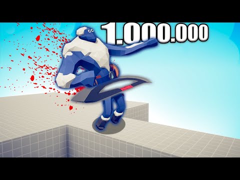 1.000.000 DAMAGE CHAKRAM vs UNITS - TABS | Totally Accurate Battle Simulator 2023