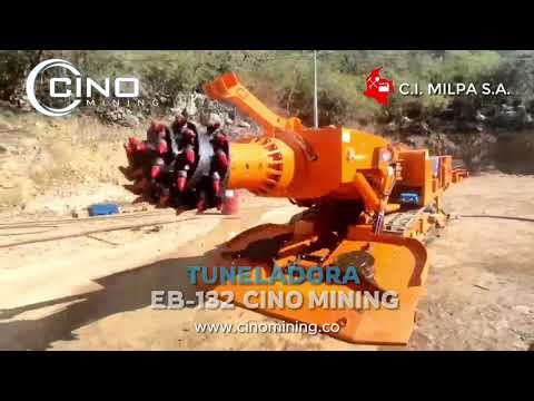 TUNELADORA  EB-132 CINO MINING