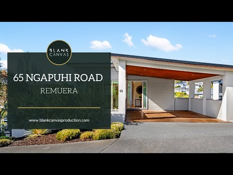 65 Ngapuhi Road, Remuera - Real Estate Videographers | Blankcanvas