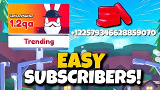 The BEST Way To Get A Ton Of SUBSCRIBERS EASY! YouTube Life Roblox