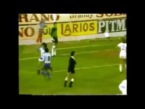 Málaga 2-1 Real Madrid. Año 1983