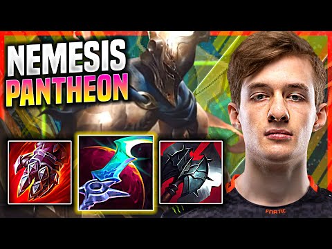 NEMESIS PICKS PANTHEON WITH NEW ITEM! - Nemesis Plays Pantheon MID vs Malphite! | Challenger TV