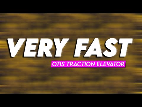 Very Fast OTIS Traction Elevator Explained || Fast Elevators Services
