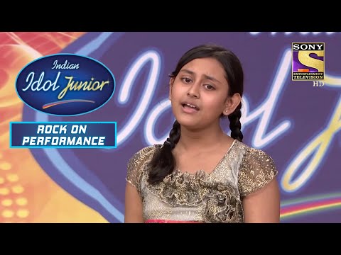 इस Audition में Judges को मिला एक Singing Gem | Indian Idol Junior | Rock On Performance