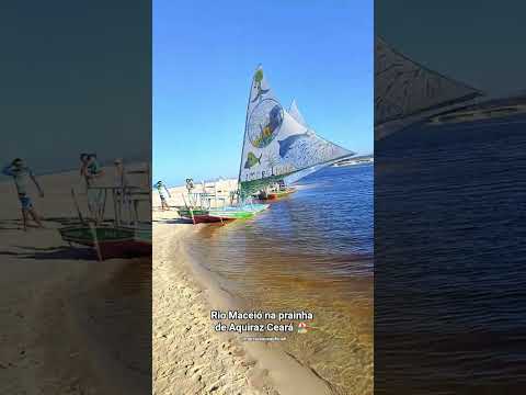 Rio Maceió na prainha de Aquiraz Ceará 🏖️ #viralvideo . #viral . #nordeste. @marciosouzaoficiall
