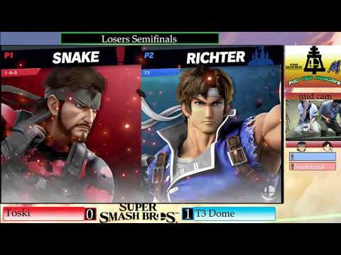 MTM Ultimate #7 [Losers SF] Toski (snake) vs T3 Dome (richter)