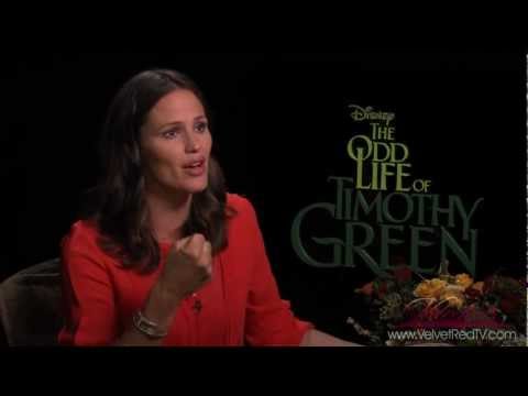The Odd Life of Timothy Green - Exclusive Interview Jennifer Garner