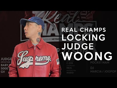 REAL CHAMPS vol.1 LOCKING SIDE JUDGE SHOW) WOONG