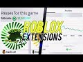 HELPFUL ROBLOX EXTENSIONS Roblox Plus Roblox Statistics