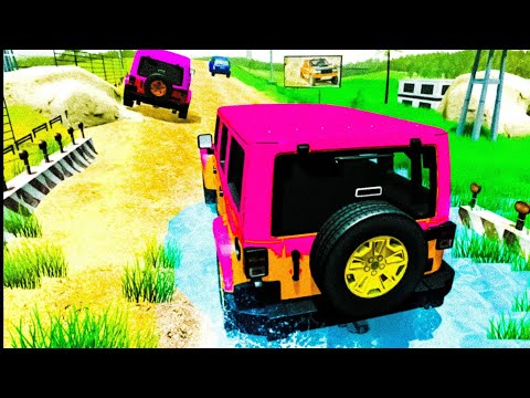 Luxury Prado Jeep Free Racing Game 2020 #4 - Offroad Driving Simulator Game 3D - Android Gameplay