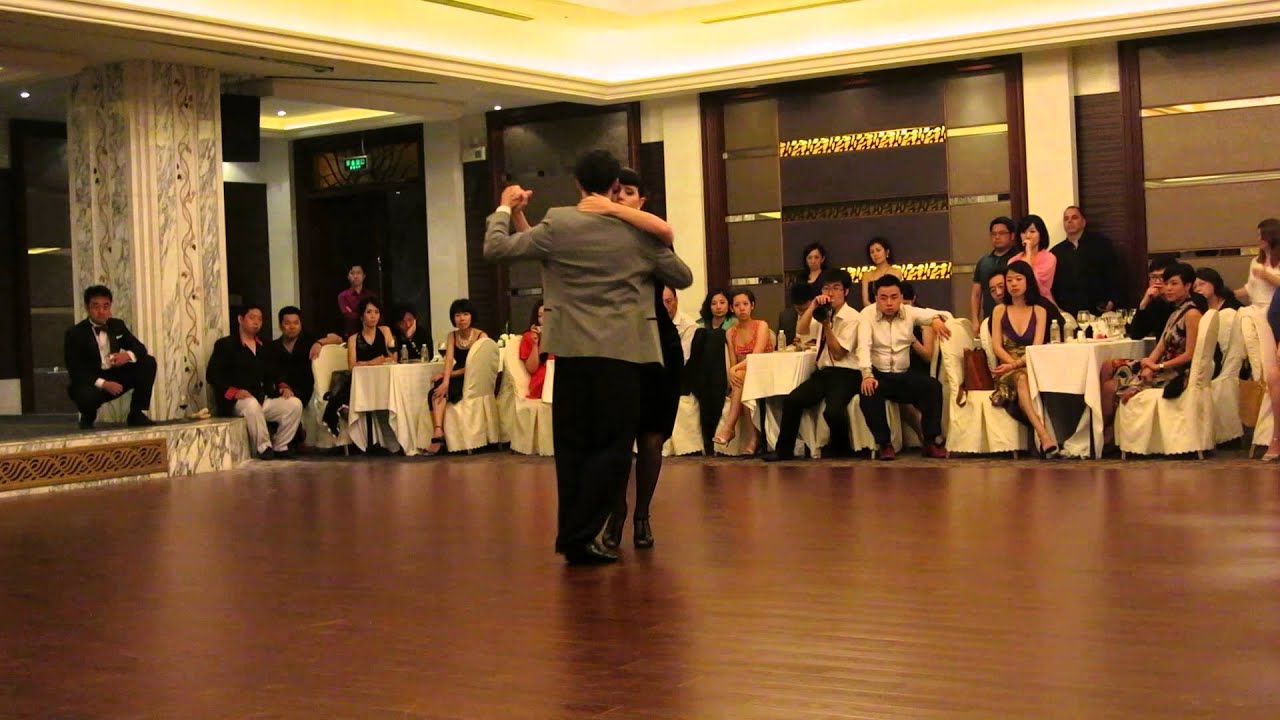 Cecilia Capello & Diego Amorin 1/2 @ 2014 Shanghai Tango festival