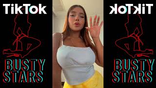 ASMR Tiktok Busty Girls | ASMR Busty Tiktok Compilation | ASMR Braless Tiktok Models #bustygirl