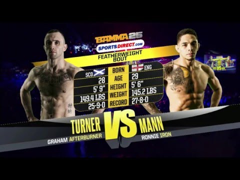 Graham Turner vs. Ronnie Mann - BAMMA 25