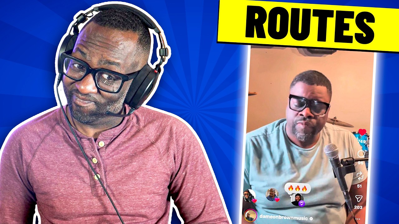 he says the word "routes" then plays like this - We Offer Praise Key Change Breakdown