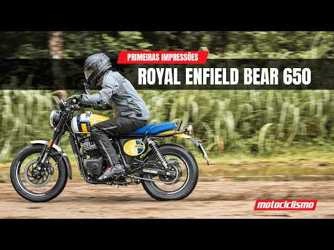 Royal Enfield Bear 650 in Brazil | First impressions of the new scrambler!