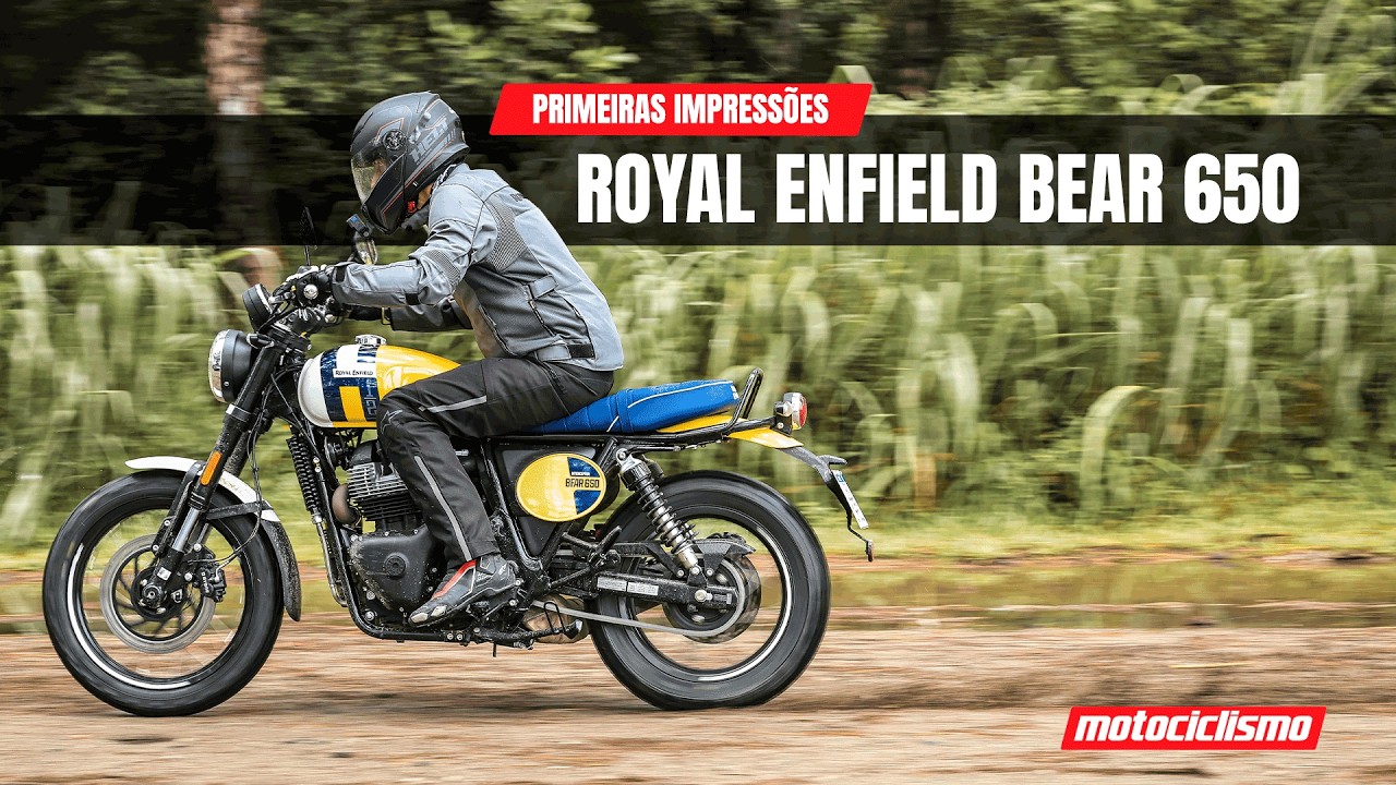 Royal Enfield Bear 650 no Brasil | Primeiras impressões da nova scrambler!