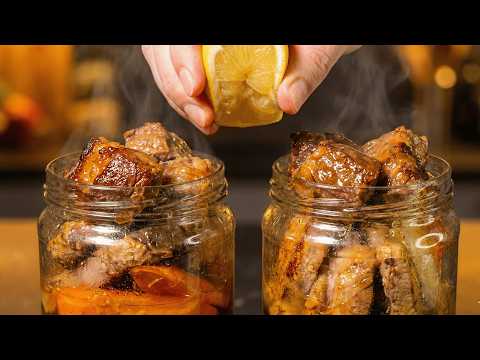 WWII “Emergency Jar” (1940s): I Recreated This Beef & Ribs Recipe at Home.