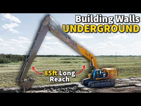 How Underground Walls Are Built (Insane Engineering!)