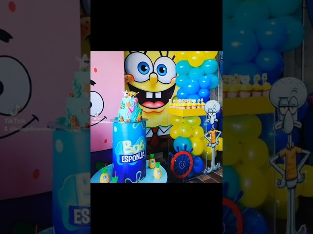 Vídeo relacionado con BeenSmile, Globos de Cumpleaños Bob Esponja, Decoración de Cumpleaños, Globo de Helio o Aire Especial para Decorar Fiestas, Material muy Resistente, 46 Cm, 1 Unidad