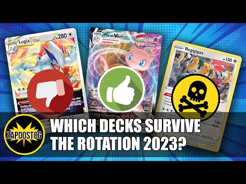 Which Decks Are Bad / Still Good / Gone After Rotation 2023? (Pokemon TCG)
