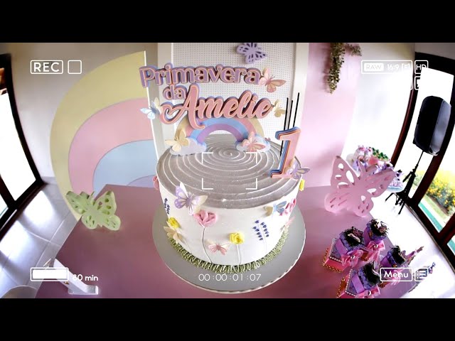 Filminho da Amelie 1º Aninho