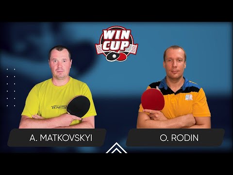 23:00 Andrii Matkovskyi - Oleksii Rodin West 5 WIN CUP 18.12.2023 | TABLE TENNIS WINCUP