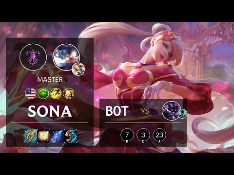 Sona Bot vs Veigar - NA Master Patch 10.16