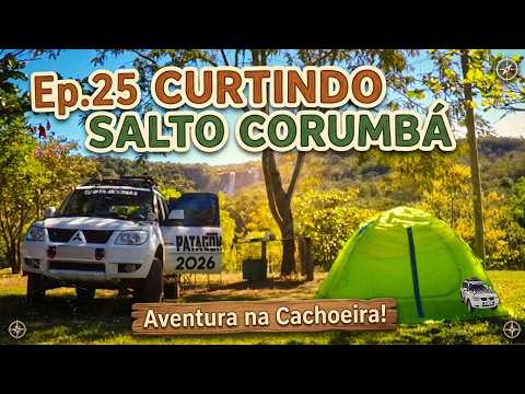 PAJERO TR4 4X4 – SALTO CORUMBÁ DE GOIÁS EM SUA PLENITUDE   -  Ep.25 Ano03 - #TR4kkinas