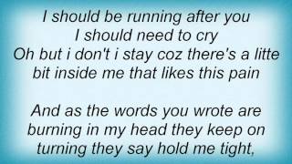 Missy Higgins - Hold Me Tight Lyrics