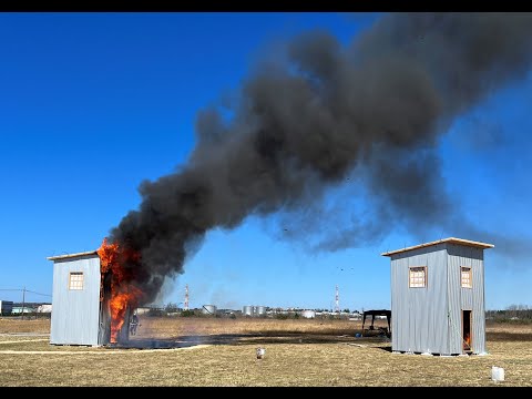 木造・火災比較実験 （定点カメラ）