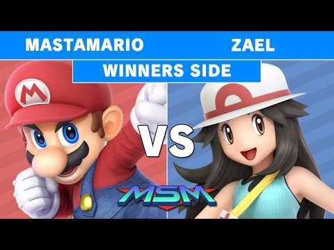 Smash Ultimate Tournament - MSM 175 MastaMario (Mario) vs Zael (PKMN Trainer) Top 24