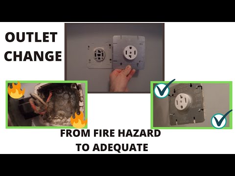 Dryer Outlet Replacement