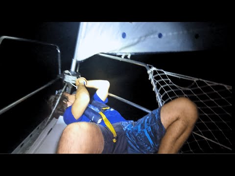 GALERE : Le GENOIS se BLOQUE en pleine nuit ( VOILIER CORAILLE )