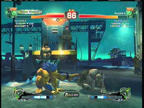 SSFIVAE: Blanka (hero5253) vs. Blanka (Knef2Fusion) SD