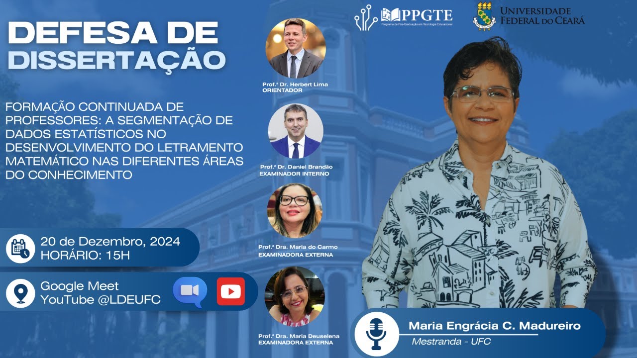 Defesa de Dissertação - Maria Engrácia