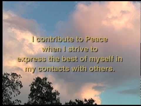 Contribution to Peace