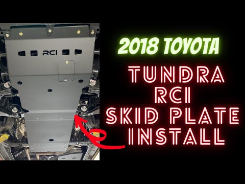 How to Install 2018 Toyota Tundra RCI Skid Plate