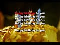 Karaoke Happy Birthday - Tanti Auguri