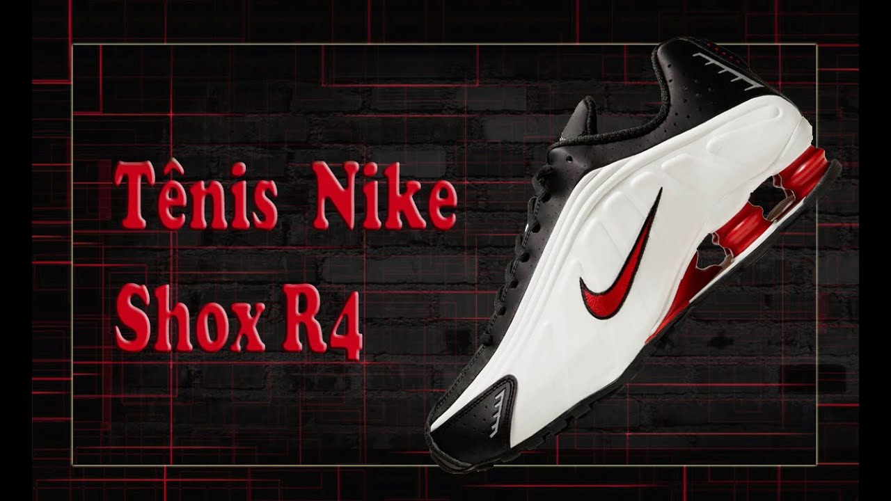 Tênis Nike Shox R4 #tênis #nike #nikeshox #shoxr4 #quatromolas