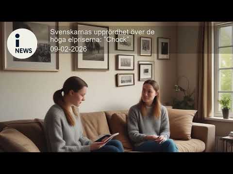 Svenskarnas upprördhet över de höga elpriserna: ”Chock”