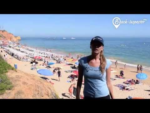 Urlaub am Strand Praia da Maria Luisa an der Algarve