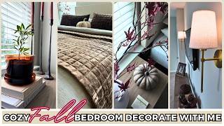 Cozy Fall Bedroom Makeover 2025 🍂 | Warm Fall Decor, Bedroom Transformation + Decorate With Me ✨