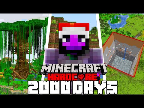 Survived 2000 days in Minecraft Hardcore - EPIC!
