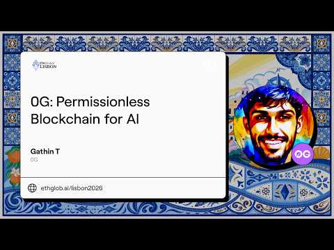 ETHGlobal Lisbon Workshop: 0G, Permissionless Blockchain for AI