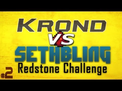 GKrond vs SethBling Redstone Challenge - EPIC Showdown!