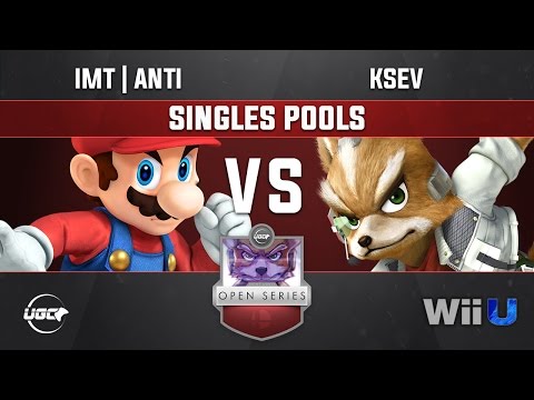 UGC Smash 4 SINGLES POOLS - IMT | AnTi (Mario) vs Ksev (Fox)