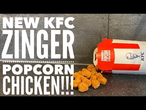 KFC Zinger Popcorn Chicken Review
